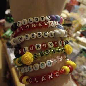 Twenty one pilots bracelets (message if interested)